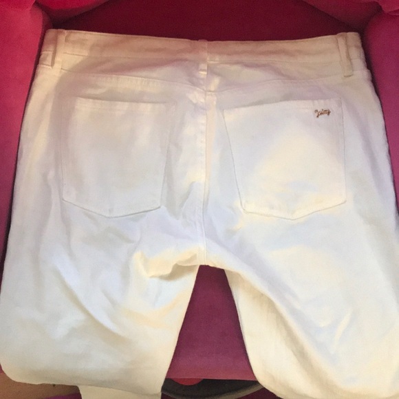 Juicy Couture White Denim Size 30 skinny jeans. - Picture 4 of 4